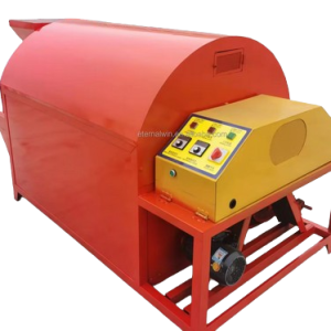Torrefacteur semi-automatique à tambour rotatif pour graines oléagineuses – Soja, Haricots, Noix