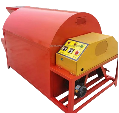 Torrefacteur semi-automatique à tambour rotatif pour graines oléagineuses – Soja, Haricots, Noix